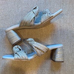 Kaanas Gold Knotted Heels, 8